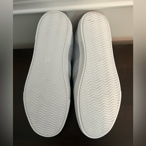 Serra Blue Suede Lace Up Sneakers Shoes Size 8 - Picture 8 of 8